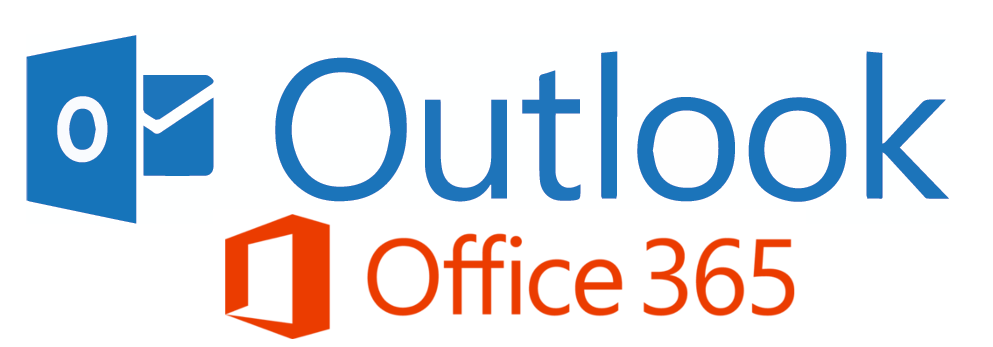 Logo usługi Microsoft Office 365 i Outlook