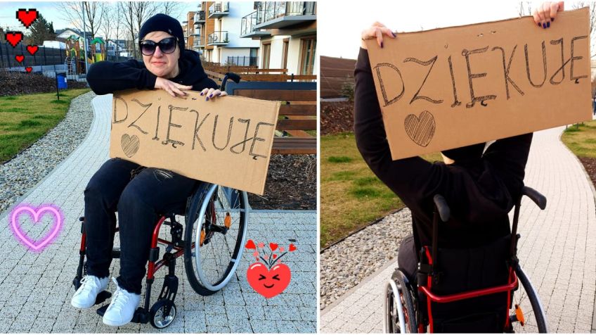 Wózek dla Ewy