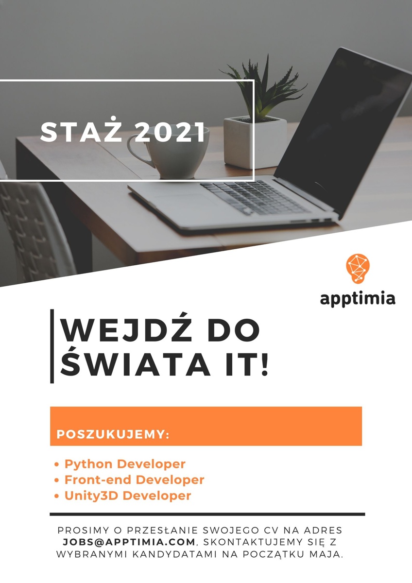 Apptimia staż