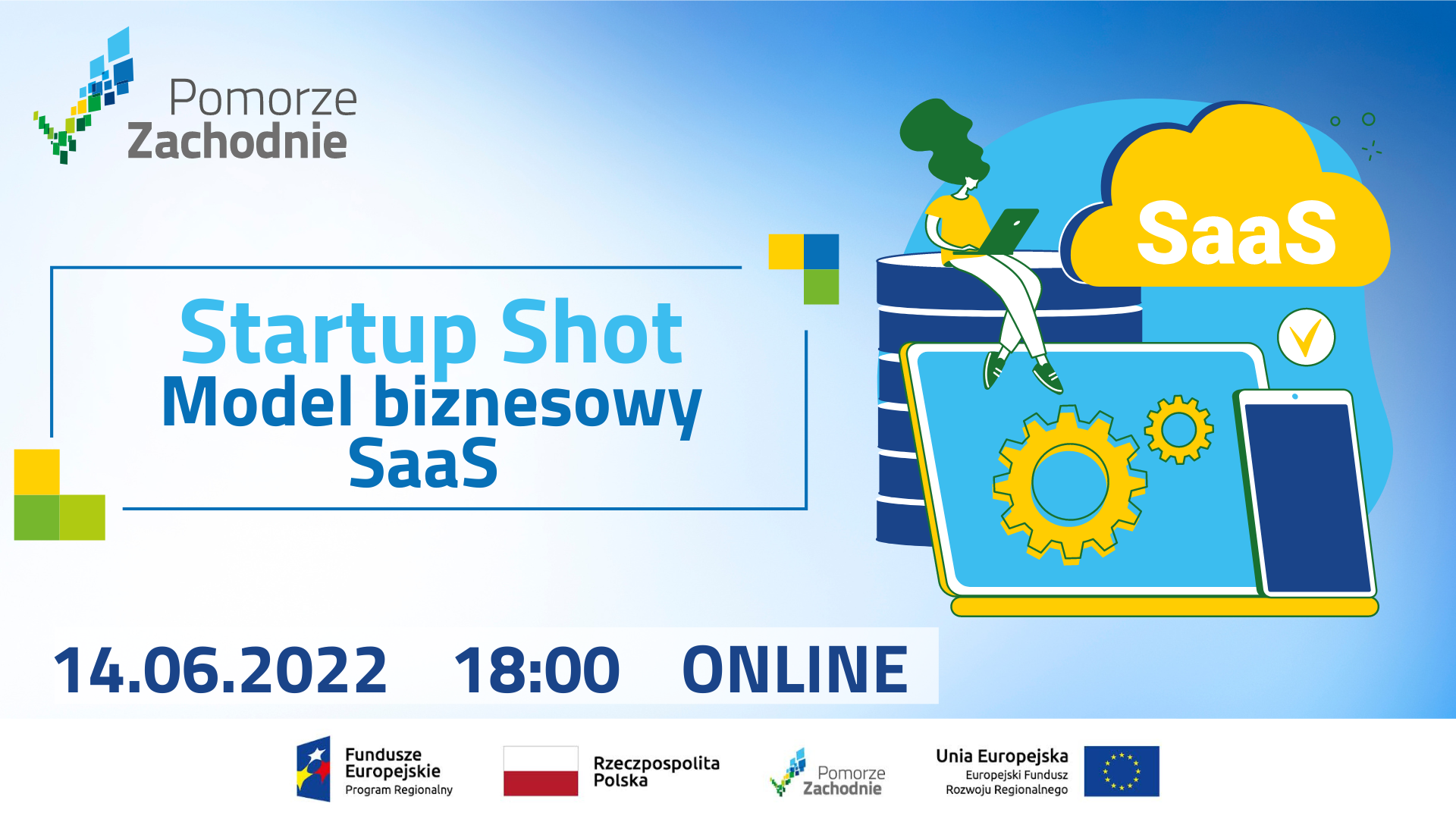 Startup Shot - model biznesowy Saas