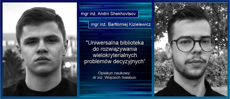 Doktoranci Wydziału Informatyki docenieni na Konkursie Młodych Mistrzów