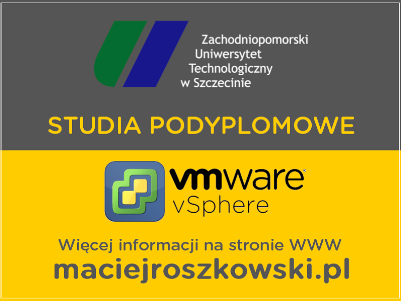 Certyfikowany Administrator VMware vSphere